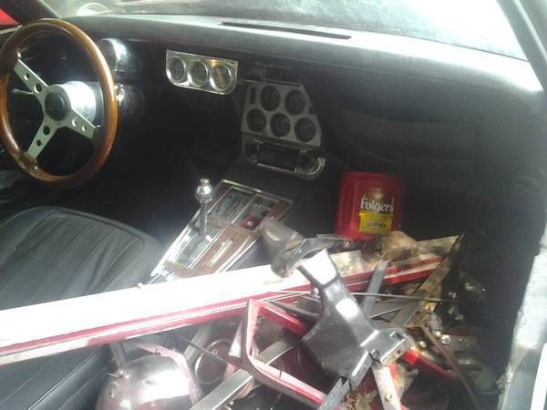 1974 Red Chevrolet Corvette