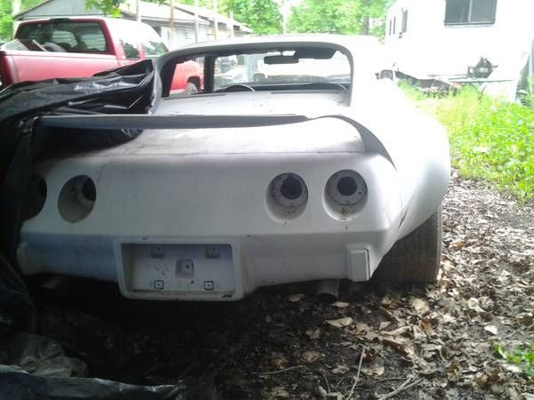 1974 Red Chevrolet Corvette