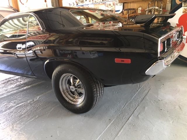 1974 Black Dodge Challenger Coupe