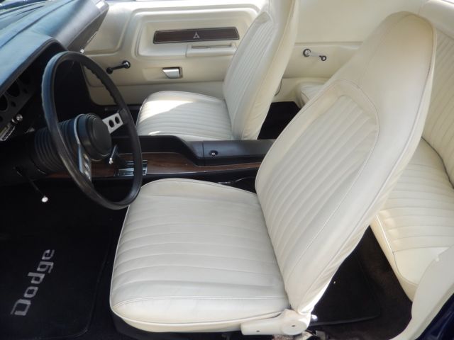 1974 Cobalt blue Dodge Challenger Sedan