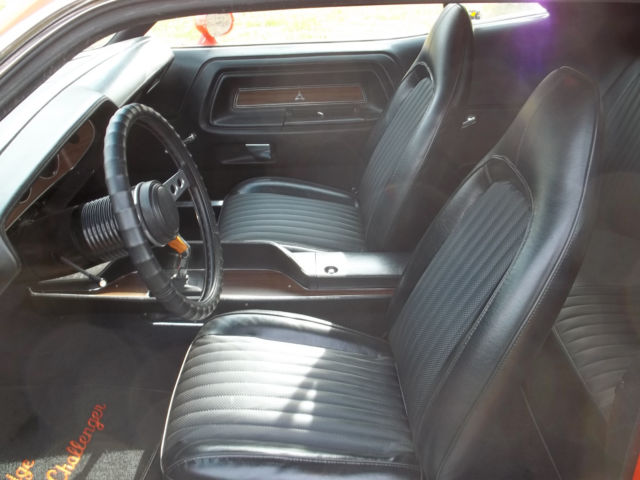 1974 Orange Dodge Challenger Coupe