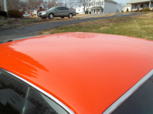 1974 Orange Dodge Challenger Coupe