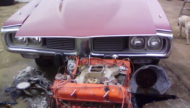 1974 Burgundy Dodge Charger