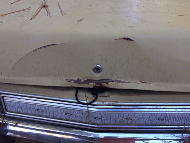 1974 White Dodge Dart Sedan