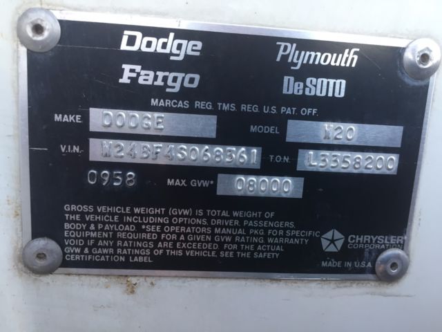 1974 Dodge Power Wagon