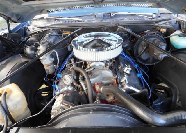 1974 Blue Chevrolet El Camino Crew Cab Pickup