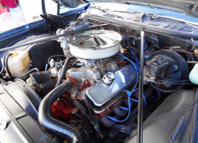 1974 Blue Chevrolet El Camino Crew Cab Pickup