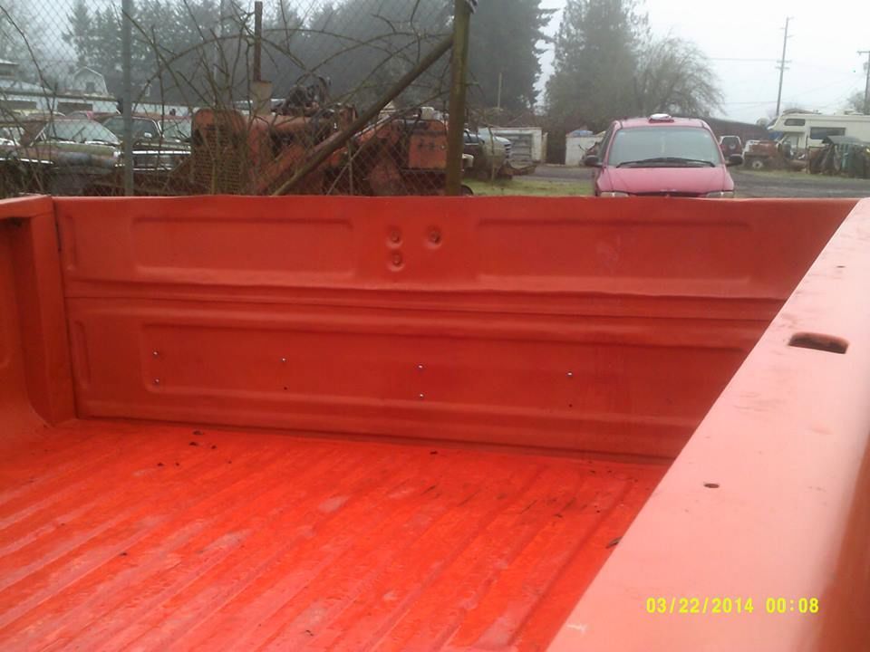 1974 Orange Ford F-250 Standard Cab Pickup