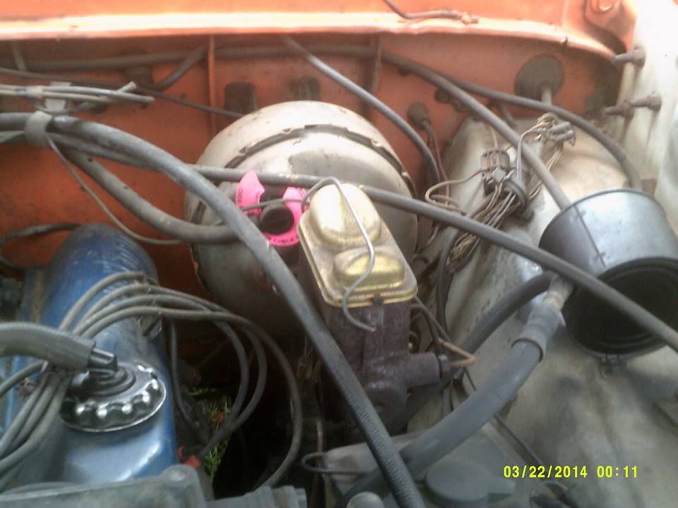 1974 Orange Ford F-250 Standard Cab Pickup