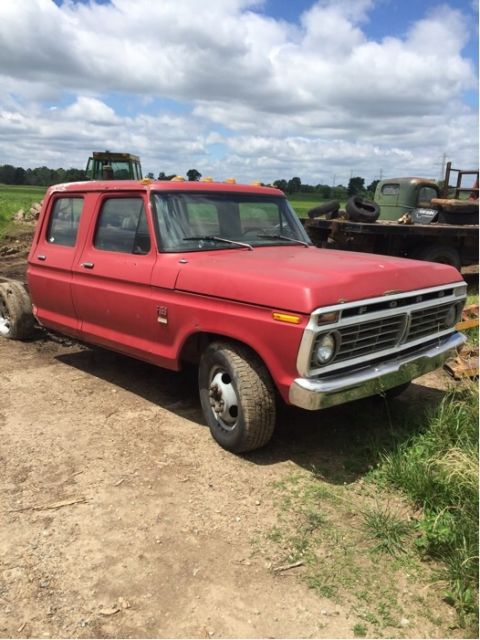1974 Red Ford F-350