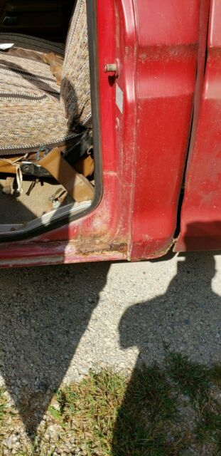 1974 Red Ford F-350 Pick up