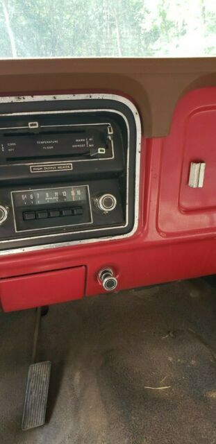 1974 Red Ford F-350 Pick up