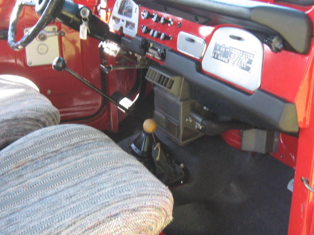 1974 Red Toyota Land Cruiser SUV