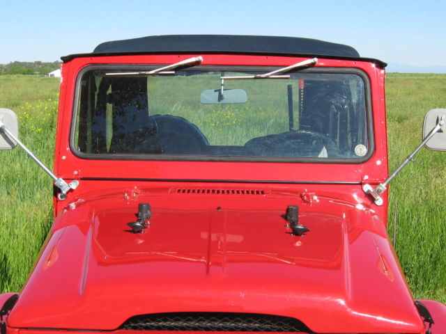 1974 Red Toyota Land Cruiser SUV