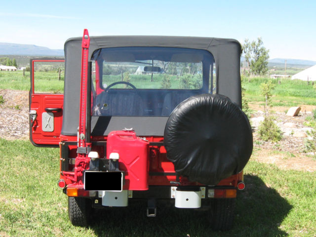 1974 Red Toyota Land Cruiser SUV