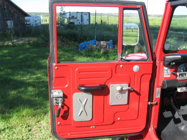 1974 Red Toyota Land Cruiser SUV