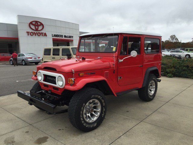 1974 Red Toyota Land Cruiser