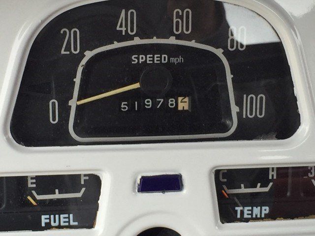 1974 Red Toyota Land Cruiser