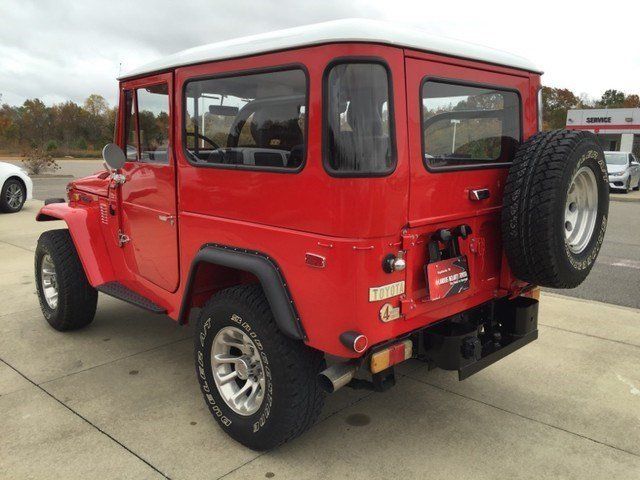1974 Red Toyota Land Cruiser