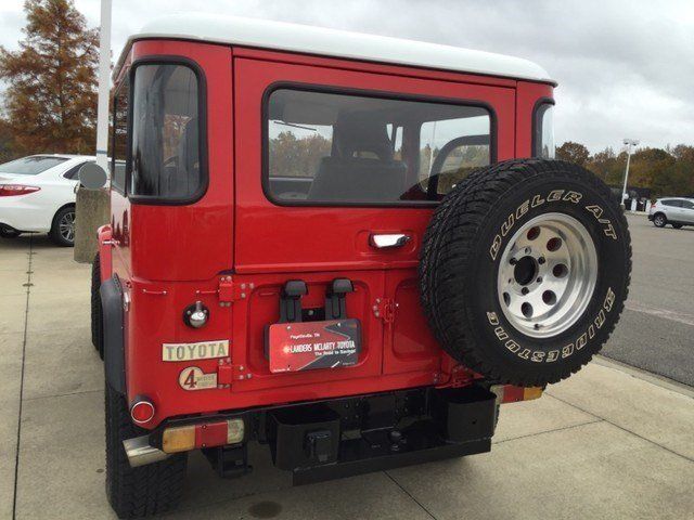 1974 Red Toyota Land Cruiser