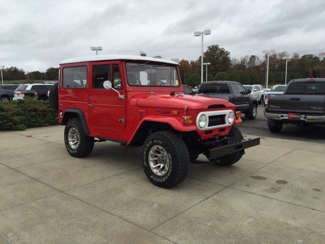 1974 Red Toyota Land Cruiser