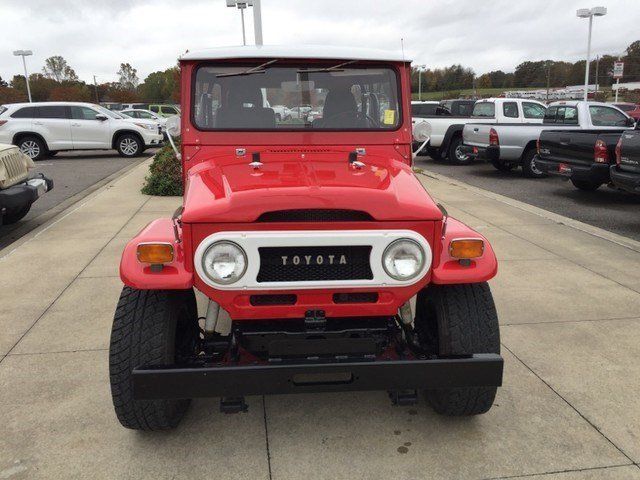 1974 Red Toyota Land Cruiser