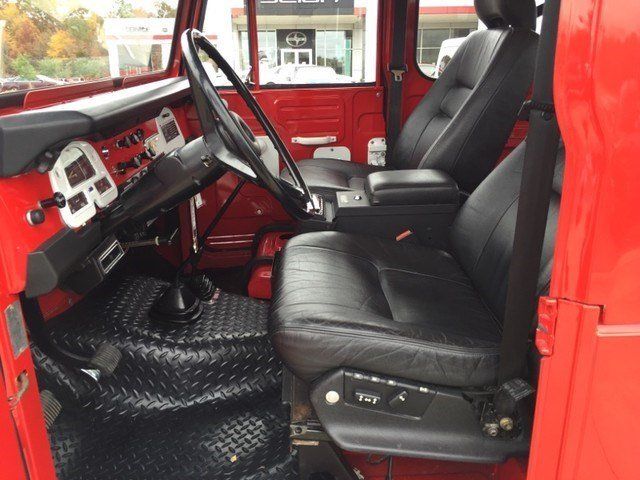 1974 Red Toyota Land Cruiser