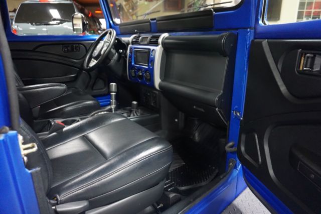 1974 Blue Toyota FJ Cruiser Cab & Chassis