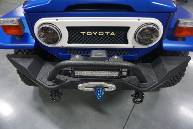 1974 Blue Toyota FJ Cruiser Cab & Chassis