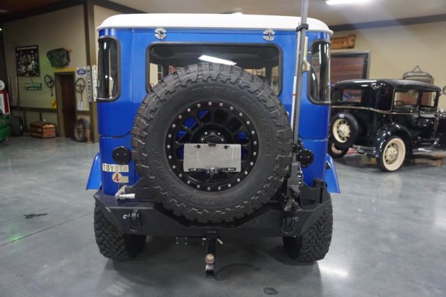 1974 Blue Toyota FJ Cruiser Cab & Chassis