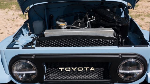 1974 Blue Toyota Land Cruiser Standard Cab Pickup