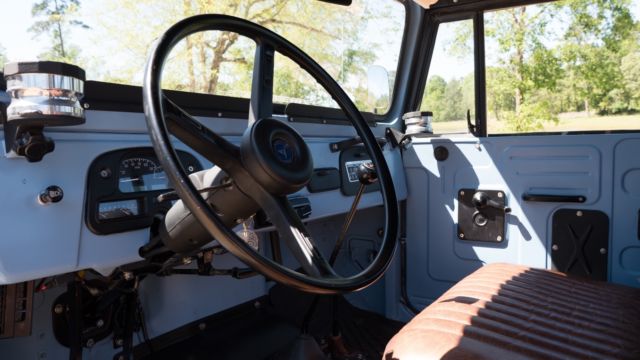 1974 Blue Toyota Land Cruiser Standard Cab Pickup