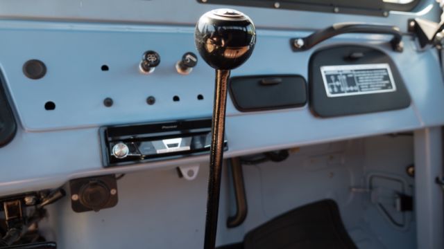 1974 Blue Toyota Land Cruiser Standard Cab Pickup