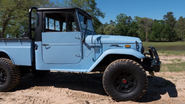 1974 Blue Toyota Land Cruiser Standard Cab Pickup