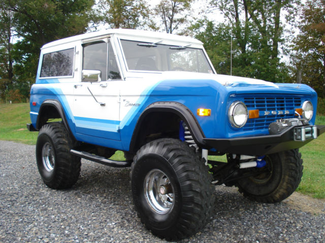 1974 Sunset Orange Ford Bronco SUV