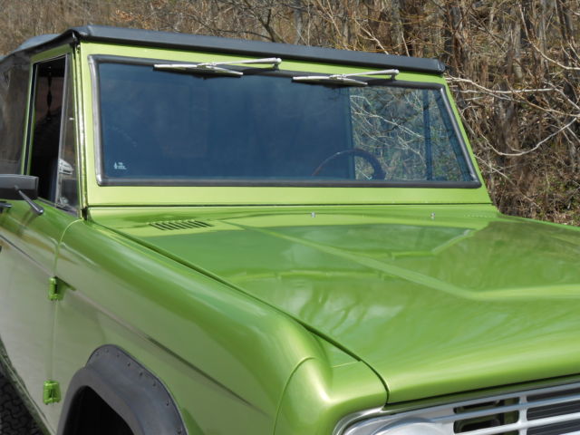 1974 Green Ford Bronco Convertible