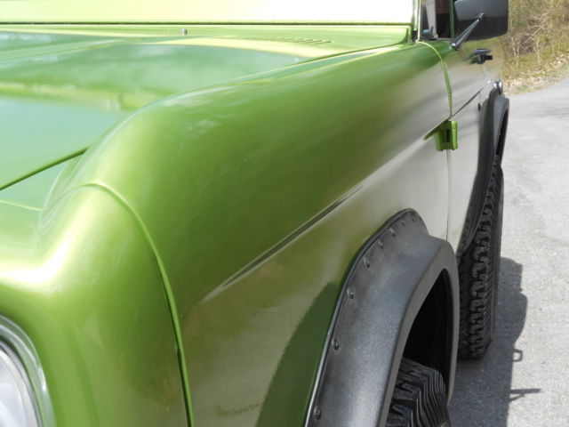 1974 Green Ford Bronco Convertible