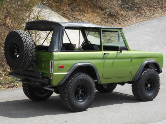 1974 Green Ford Bronco Convertible