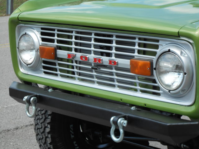 1974 Green Ford Bronco Convertible