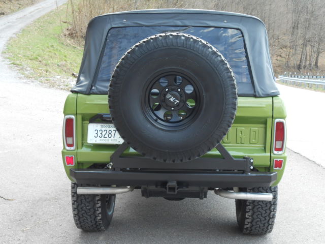 1974 Green Ford Bronco Convertible