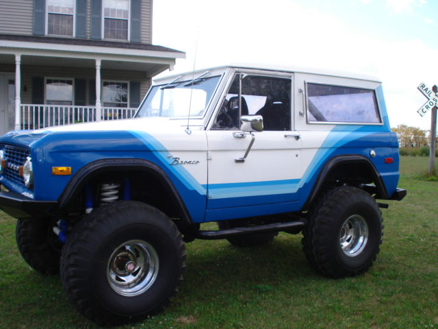 1974 Sunset Orange Ford Bronco SUV