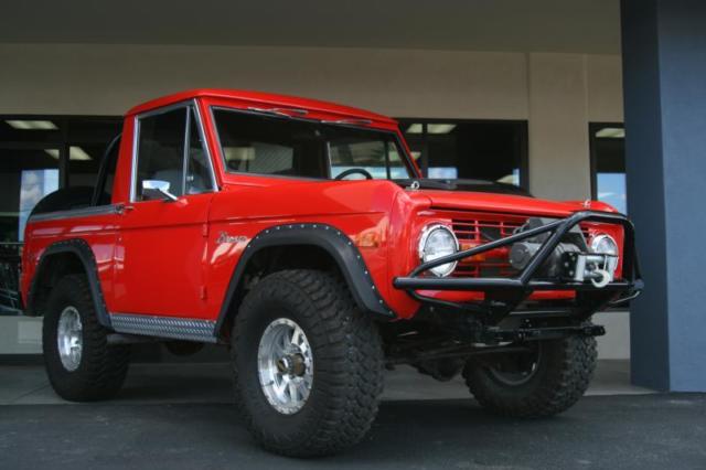 1974 Red Ford Bronco --