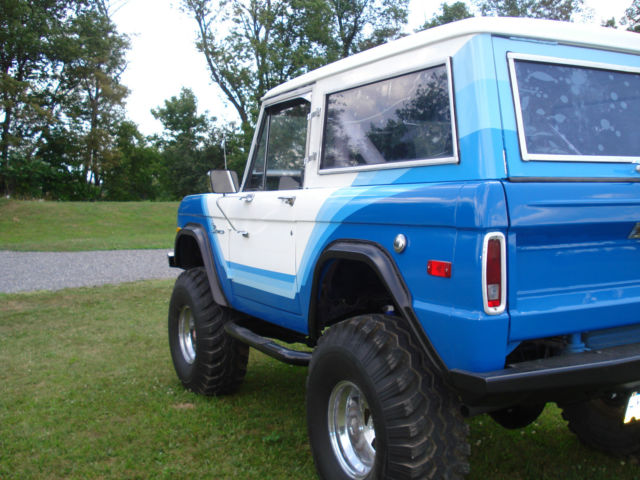 1974 Sunset Orange Ford Bronco SUV