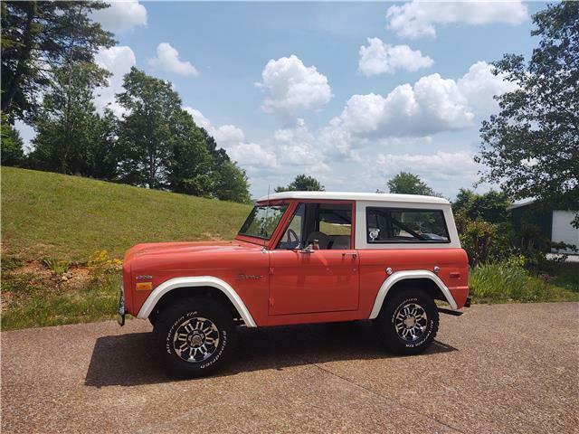 1974 Orange Ford Bronco --