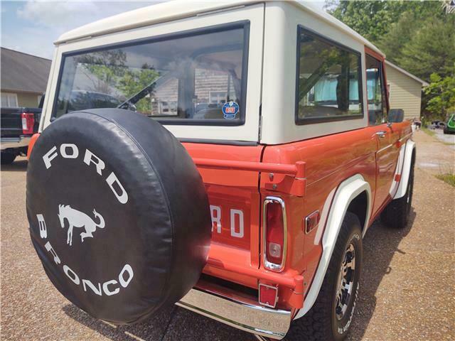 1974 Orange Ford Bronco --