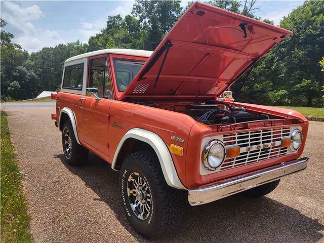 1974 Orange Ford Bronco --