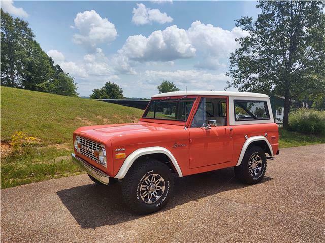 1974 Orange Ford Bronco --