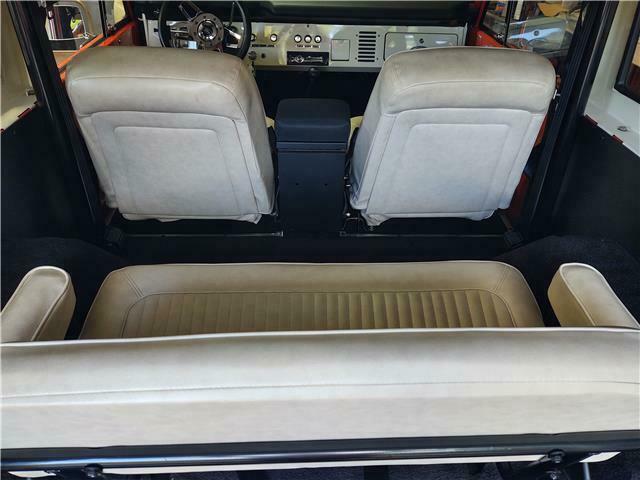 1974 Orange Ford Bronco --