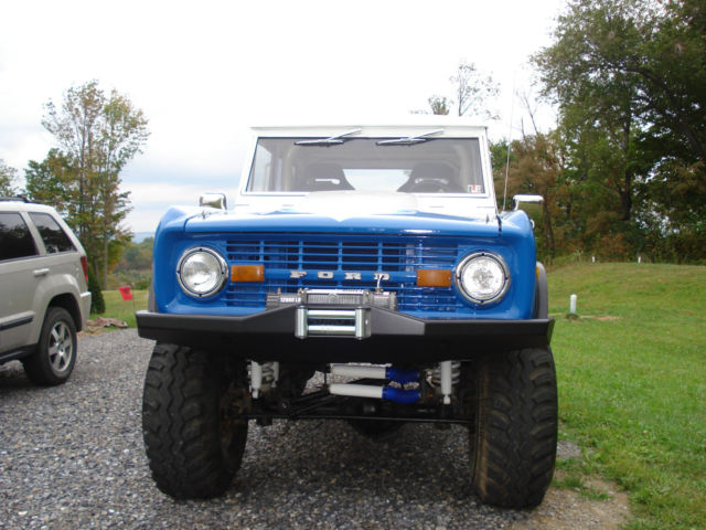 1974 Sunset Orange Ford Bronco SUV