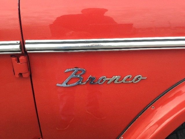 1974 Red Ford Bronco --